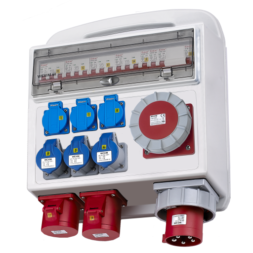 Byggestrømstavle 63A lille udgave