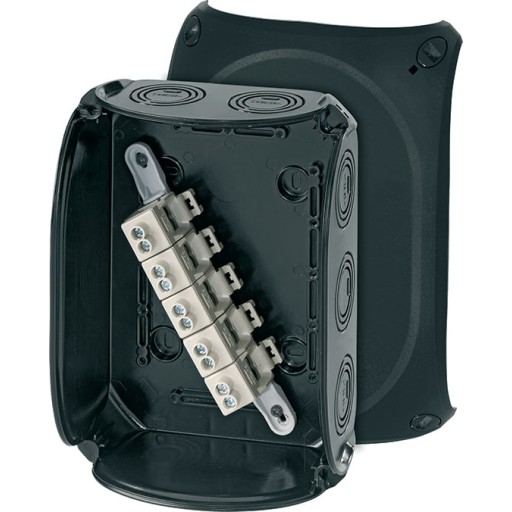 Hensel KF 10 M/K Sort Forgreningdåse - Tilbud!