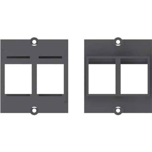 KEYSTONE RAMME DOBBELT SORT