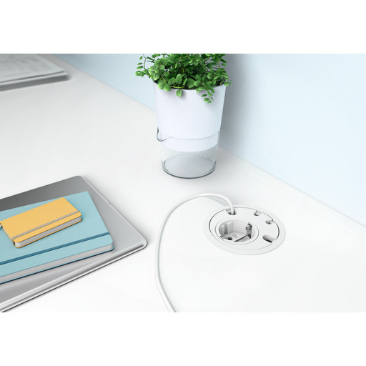 LOOP IN 80 MM STIK UDTAG HVID