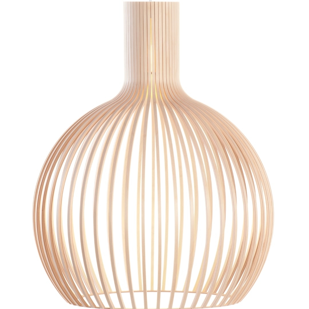 Octo 4240 Pendel Birk (1,5 m ledning) - Så længe lager haves - Secto Design Træ unisex