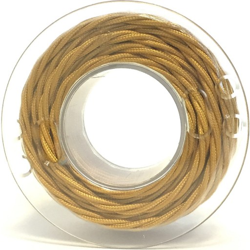 Stofledning, snoet guld