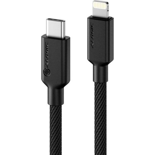 USB-C TIL LIGHTNING KABEL 1M SORT - FANTASTISK TILBUD!