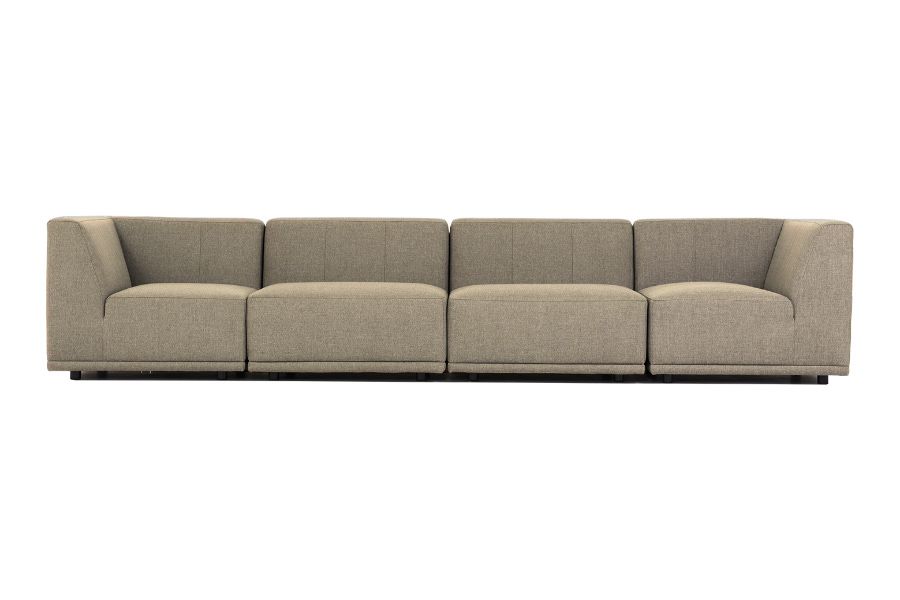 New York | 4-personers modulsofa Latte