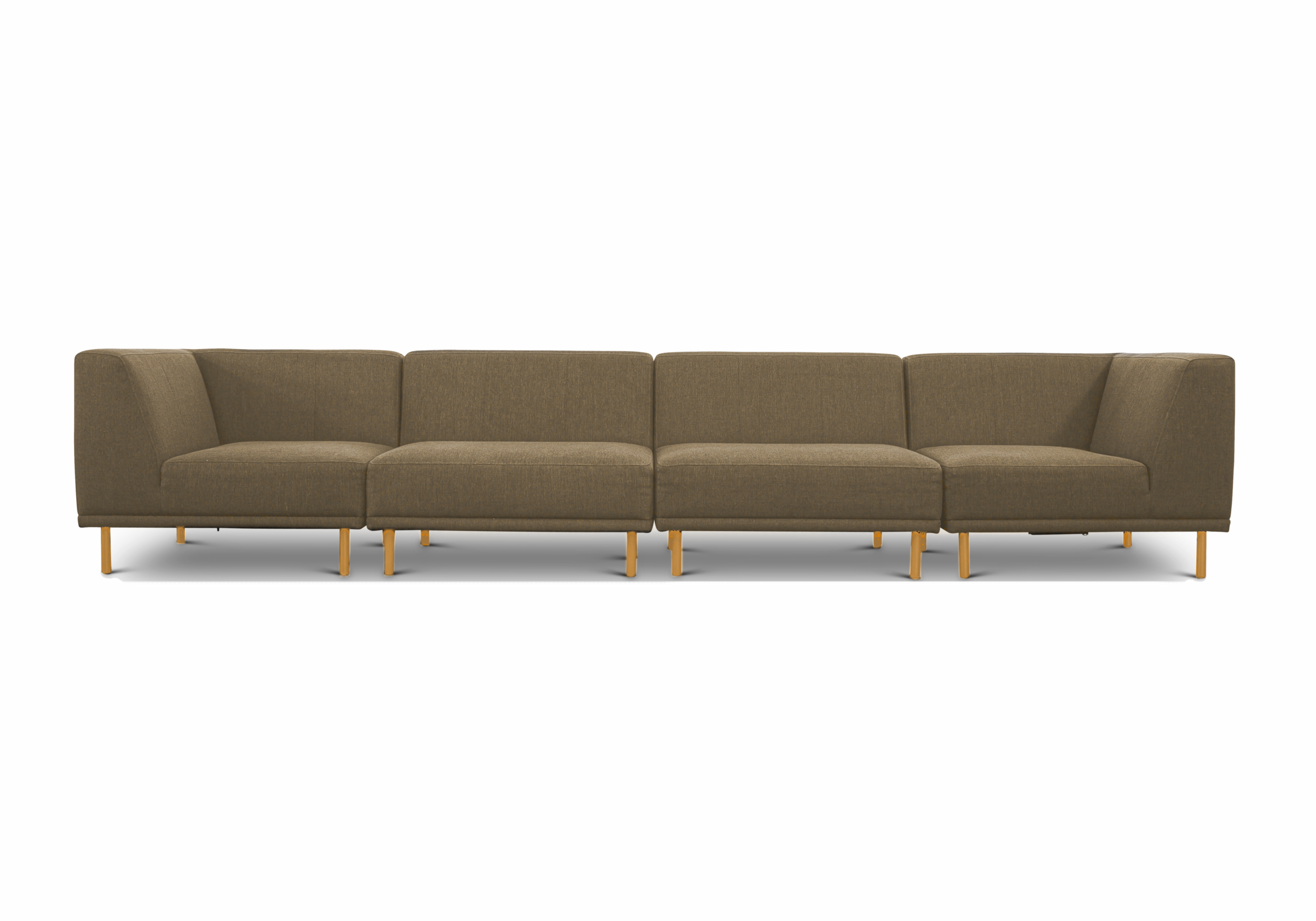 Paris | 4 - personers sofa (fire moduler) Latte