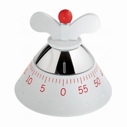 Alessi - æggeur minutur i hvid