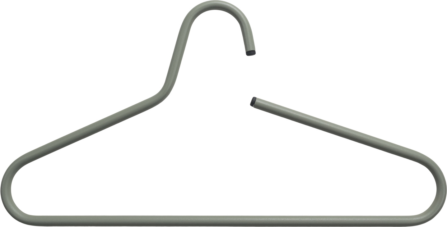 Bøjler 5-pak Spinder Design Victorie støvet grøn stål H21,5xB42 cm Støvet grøn