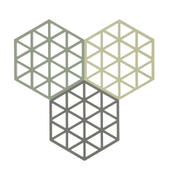 Zone Bordskåner Triangles - 3 stk