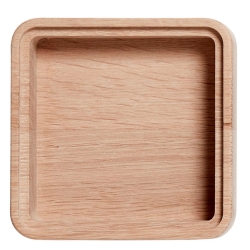 Create me box 12x12 cm - lyst egetræ