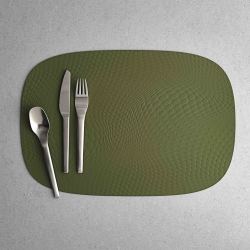 Dækkeservietter Karim Rashid - 6 stk. grøn