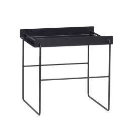 Bord Enjoy i sort metal - Hübsch