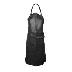 Læder forklæde Ørskov - sort