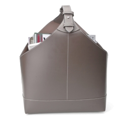 Magasinholder - elephant farvet læder