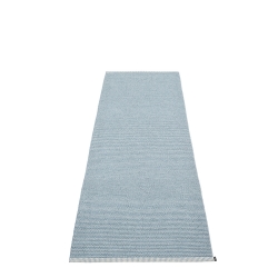 Pappelina tæppe - Mono blue fog 85x160 cm