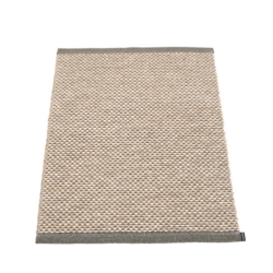 Pappelina tæppe Effi charcoal 60x85 cm