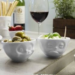 Skåle med ansigter - tasty og snoozy