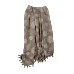 Dot tørklæde - sand