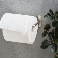 Toiletrulleholder Welo - børstet stål