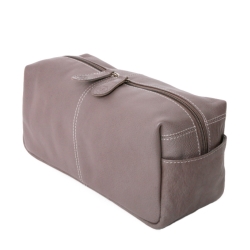 Læder toilettaske - elephant